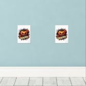 甘い幽霊のよく出るヴィンテージ | フローラハロウィーン (ウッドフロア)