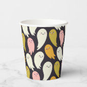 甘い幽霊使い捨てカップ子供へパーティー 紙コップ (裏面)