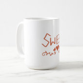 甘い引用文 コーヒーマグカップ (正面左)