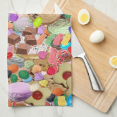 甘い御馳走 キッチンタオル (四つ折り)
