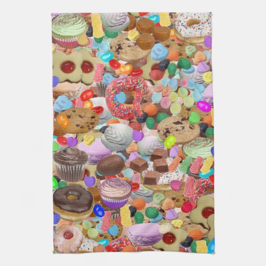甘い御馳走 キッチンタオル (縦)