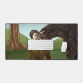 甘い恐竜 デスクマット (キーボード&マウス)