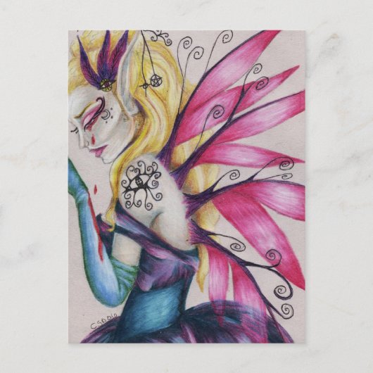 甘い悲しみのポートレート ポストカード (正面)