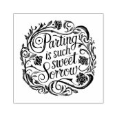 甘い悲しみ – シェークスピアのゴムスタンプ ラバースタンプ (インプリント)