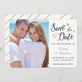 甘い愛写真のセーブ・ザ・デート案内 セーブザデート (正面/裏面)