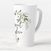 甘い愛 カフェラテマグ (右アングル)