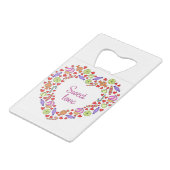 甘い愛 クレジットカード栓抜き (正面アングル)