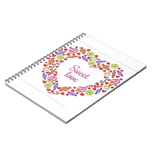 甘い愛 ノートブック (左側)