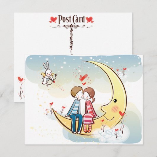 甘い愛 ポストカード (正面/裏面)