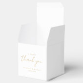 甘い感謝していお前！ミニマル高級結婚品 フェイバーボックス (オープン)