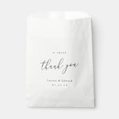 甘い感謝のドーナツ結婚キャンディースイーツ フェイバーバッグ (正面)