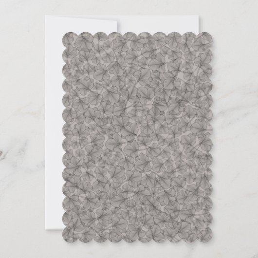 甘い懇親会 招待状 (裏面)