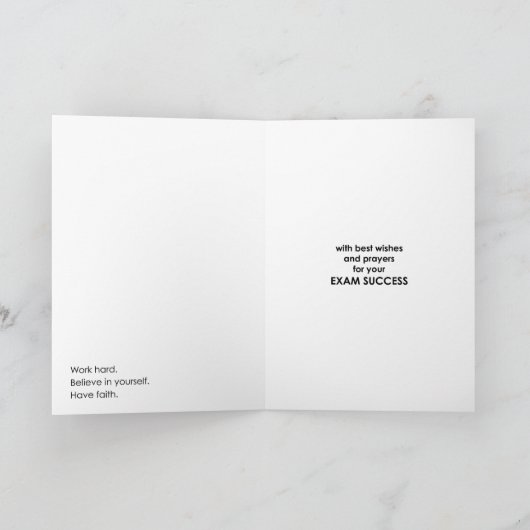 甘い成功 カード (内部)