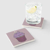 甘い提案カップケーキ ストーンコースター (横)