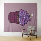 甘い提案カップケーキ タペストリー (インサイチュ(横))