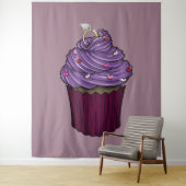 甘い提案カップケーキ タペストリー (インサイチュ)