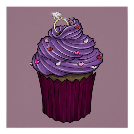 甘い提案カップケーキ ポスター (正面)