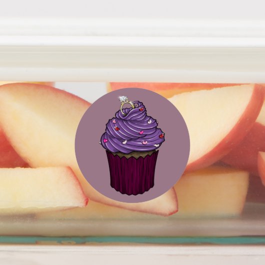 甘い提案カップケーキ ラベル (貼付)