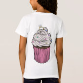 甘い提案カップケーキ Tシャツ (裏面)