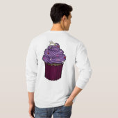 甘い提案カップケーキ Tシャツ (裏面フル)