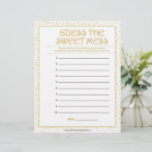 甘い散らかりを当てる[金色の輝き] レターヘッド (スタンド正面)