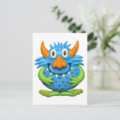 甘い斑点のある怪物 ポストカード (スタンド正面)