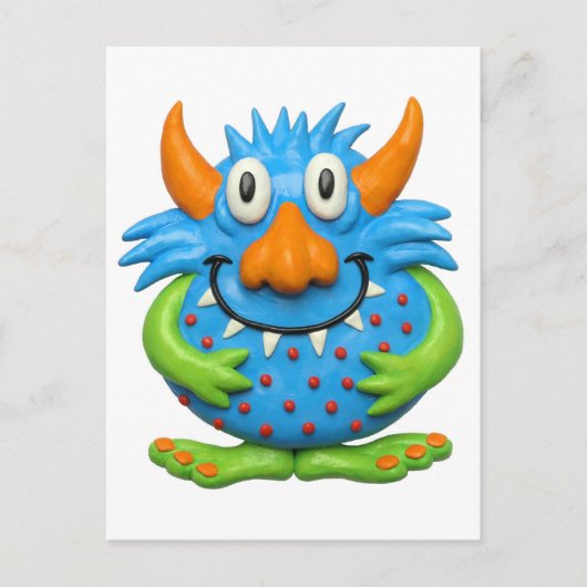 甘い斑点のある怪物 ポストカード (正面)