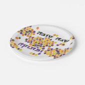 甘い新年に役立つこと ペーパープレート (アングル)