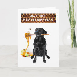 甘い新年のグリーティングカード シーズンカード