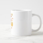甘い新年のマグカップ ジャンボコーヒーマグカップ (右)