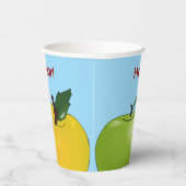 甘い新年のリンゴ 紙コップ (右)