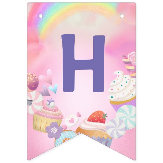 甘い日 バンティングフラッグ (第2の旗)