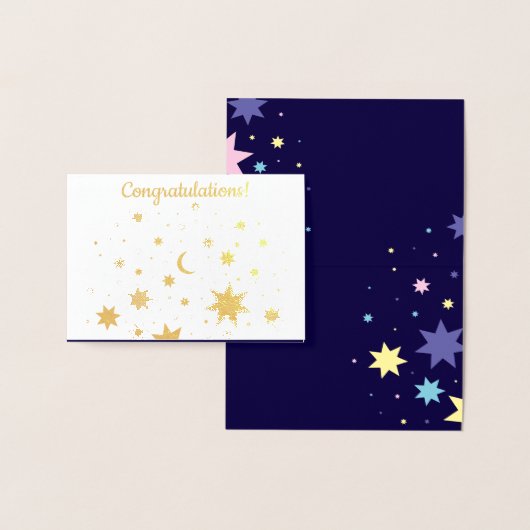 甘い星たち。 箔カード (ディスプレー)