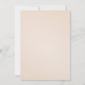 甘い星カラフル性別のパーティー 招待状 (裏面)