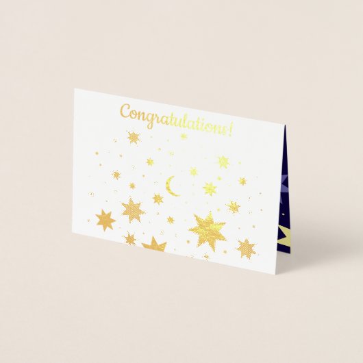 甘い星 箔カード (正面)