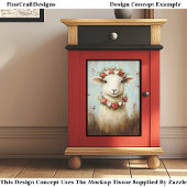 甘い春ラムフローラハートクラウンCH6デコページ 薄葉紙