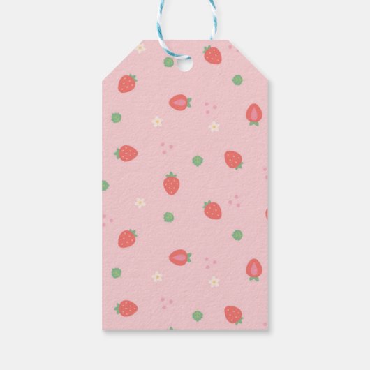 甘い最初の誕生日 ギフトタグ (裏面)