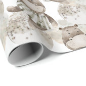 甘い月の夢ヒッポ、輝く風船 ラッピングペーパー (ロールコーナー)