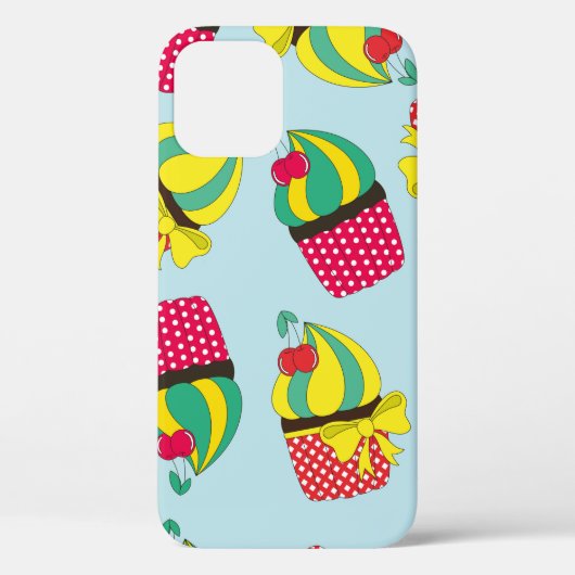 甘い柄のデザイン。ヴィンテージイラストレーション Case-Mate iPhoneケース (裏面)