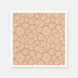 甘い柑橘類の至福：新しい始まり スタンダードカクテルナプキン