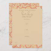 甘い柑橘類の至福：新しい始まり 招待状 (正面/裏面)