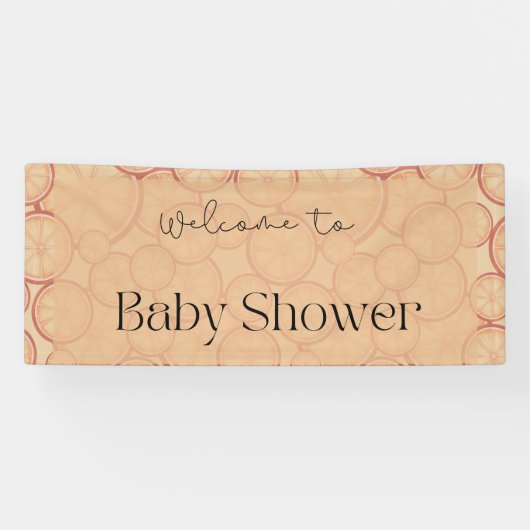 甘い柑橘類の至福：新しい始めのバナー 横断幕 (横)