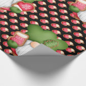 甘い格言カスタマイズカラー ラッピングペーパー (角)