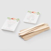 甘い桃の南結婚の儀式プログラム ハンドファン (組立なし)