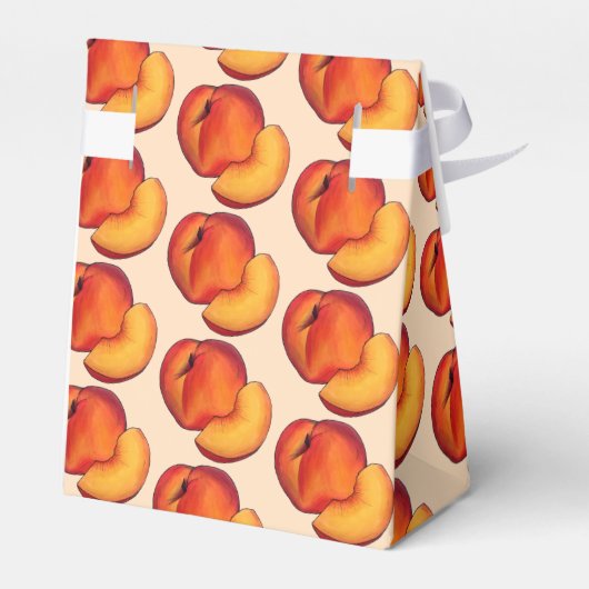 甘い桃の桃の桃16誕生日 フェイバーボックス (裏面サイド)