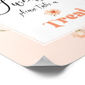 甘い桃の誕生日は甘いごちそう ポスター (角)