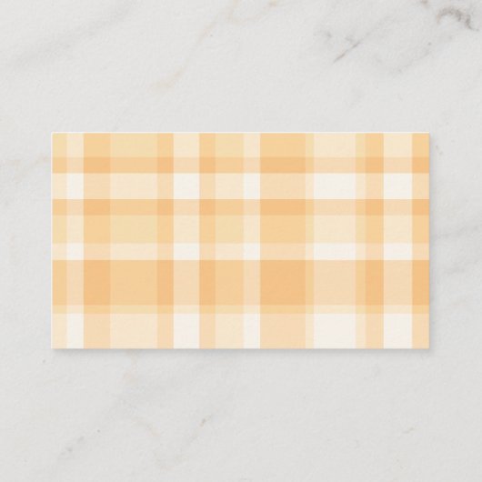 甘い桃の赤ちゃんシャワーのレジストリ エンクロージャーカード (裏面)