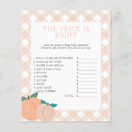 甘い桃 | Guess the Price Shower Game