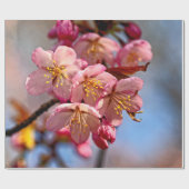 甘い桜さくらんぼ ラッピングペーパー (フラット)