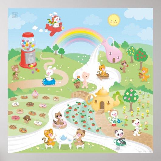 甘い楽園 ポスター (正面)